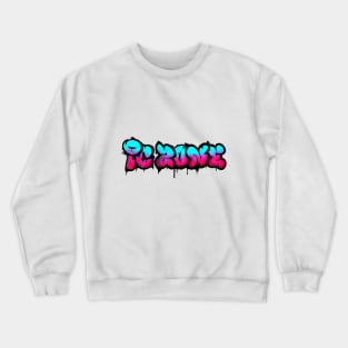 pc zone graffiti Crewneck Sweatshirt